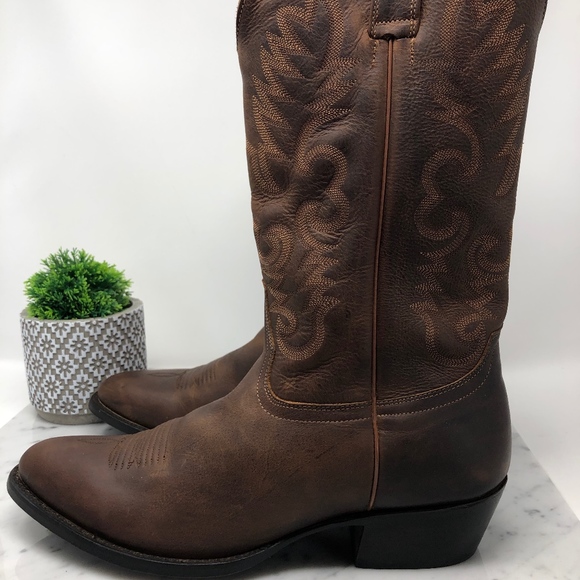 Cody James Men's Round Toe Classic Western Boots - Picture 5 of 8